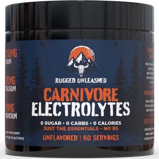 Rugged Unleashed Carnivore Electrolytes