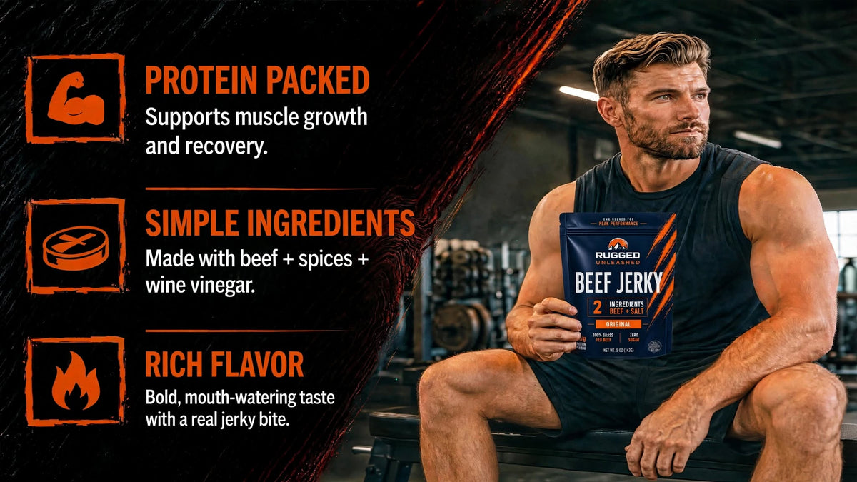 Protein packed, simple ingredients, rich flavor.